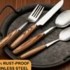 Knife and fork four piece set