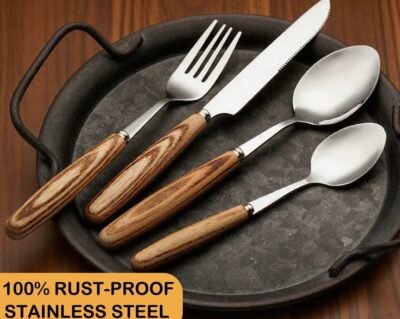 Knife and fork four piece set