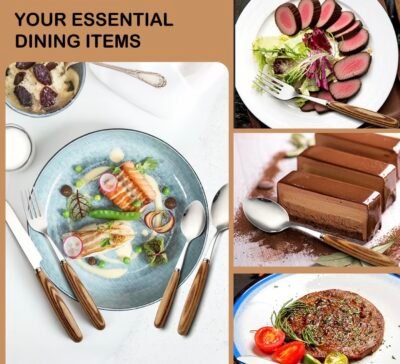 Knife and fork four piece set