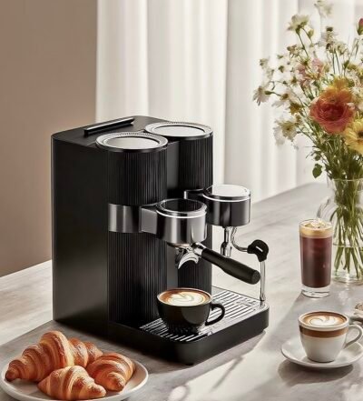 3ad86c1669143ef8ca656caa11562ebe Semi automatic grinding integrated coffee machine