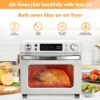 Steam baking and frying integrated intelligent oven