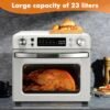 Steam baking and frying integrated intelligent oven