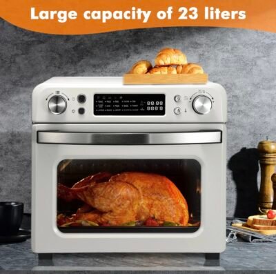 Steam baking and frying integrated intelligent oven