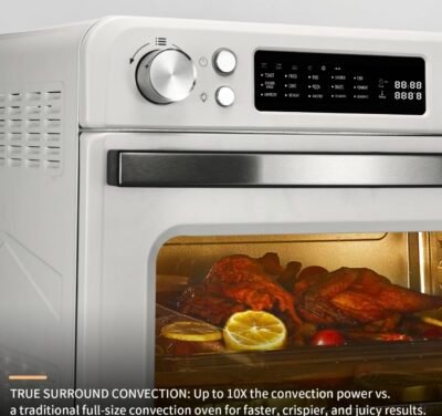 Steam baking and frying integrated intelligent oven