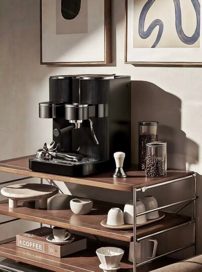 f5016074b46c352c4c06e4c3cfe41928 Semi automatic grinding integrated coffee machine