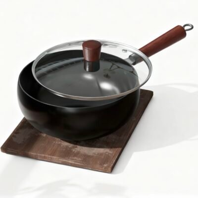 Big belly stir fry pot