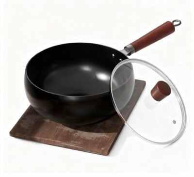 Big belly stir fry pot