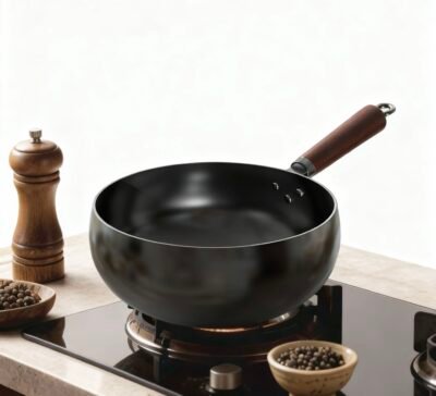 Big belly stir fry pot