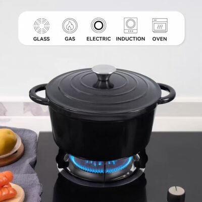 Multi-functional Enamel Pot