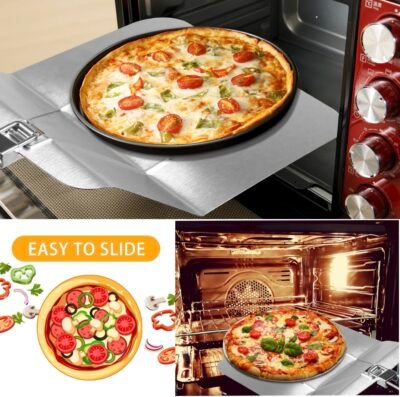 Foldable pizza scoop