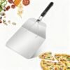Foldable pizza scoop