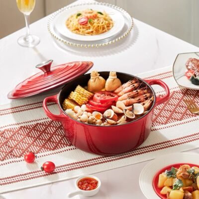 Multi-functional Enamel Pot