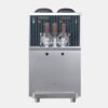Fully automatic three head double cylinder commercial soft ice cream machine