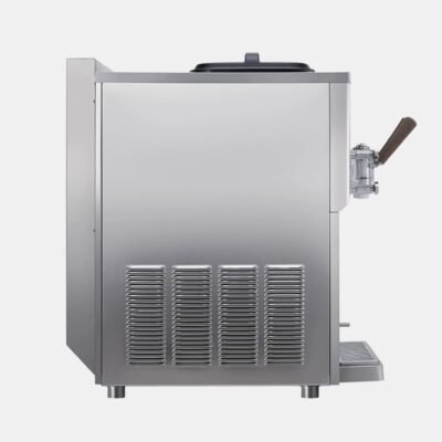 Fully automatic three head double cylinder commercial soft ice cream machine